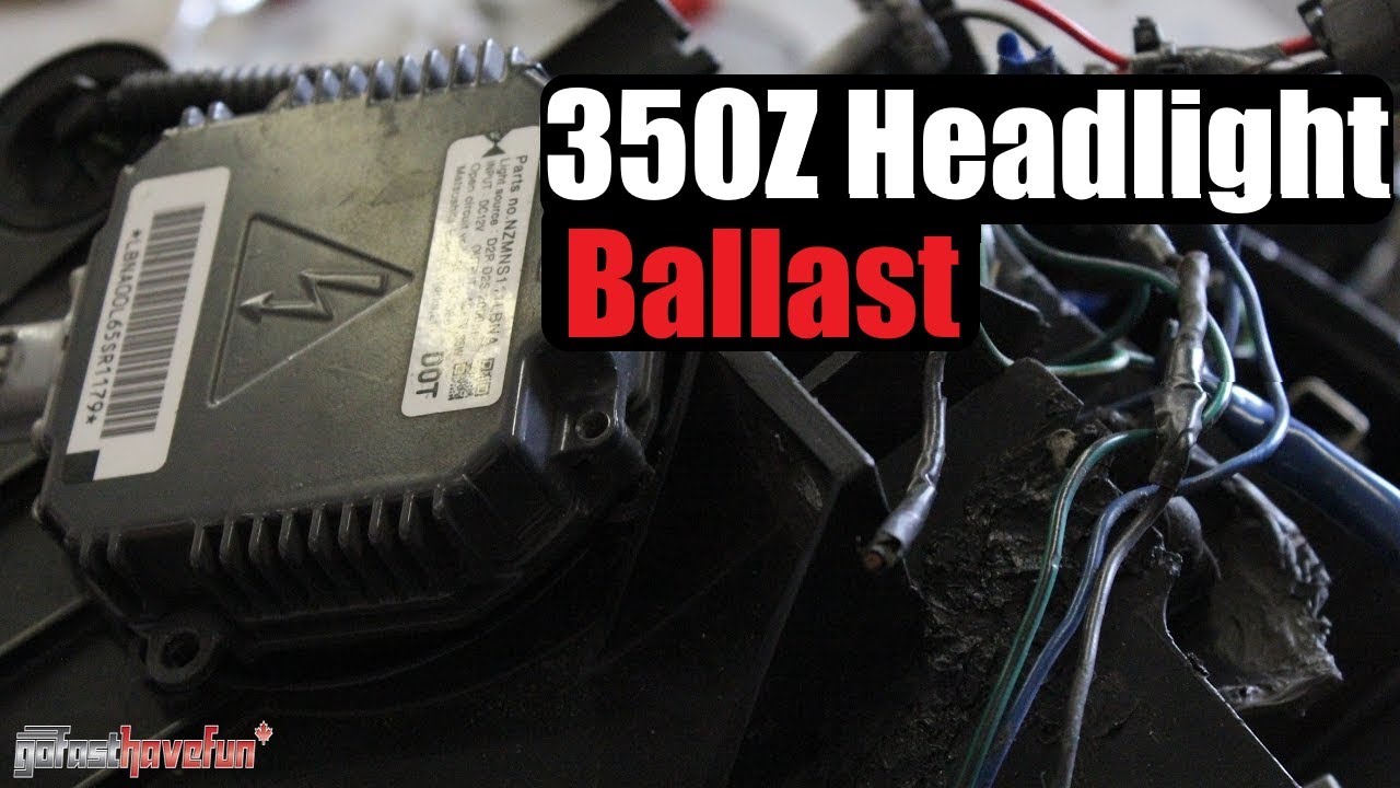 350Z Headlight Ballast Replacement | AnthonyJ350