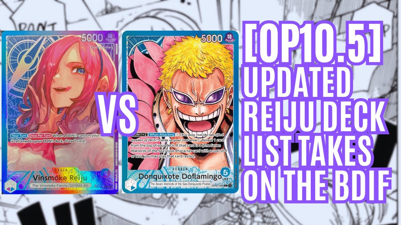 [OP10.5] EB02 Updated Decklist for Reiju VS Doffy - OPTCGSim Gameplay