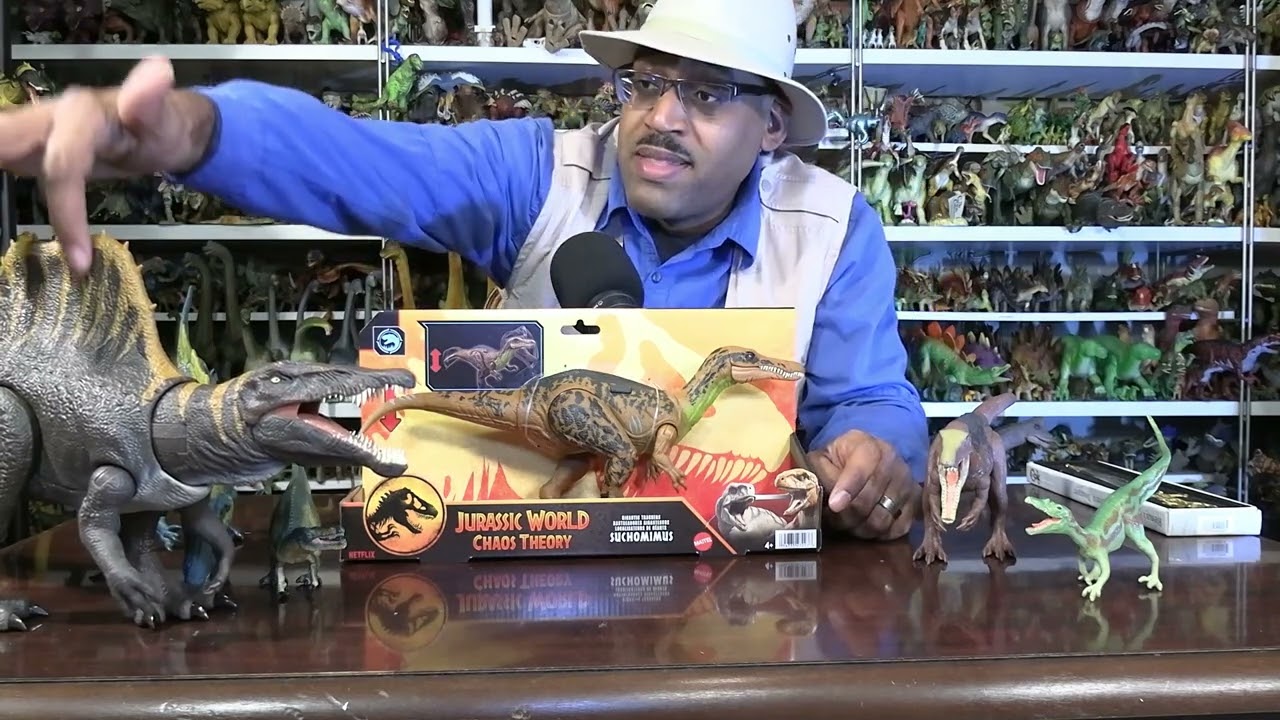 Jurassic James® explains Suchomimus v.  Baryonyx 1