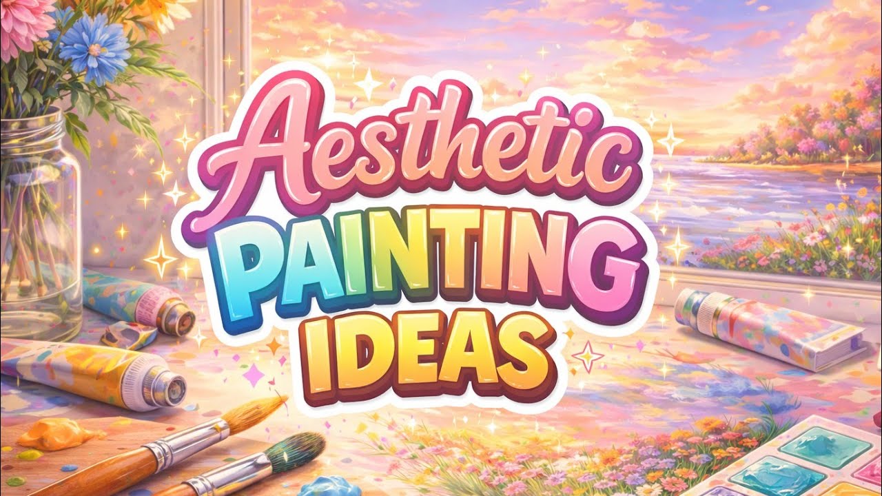 30+ Painting Ideas You Must Try! 💫 D19