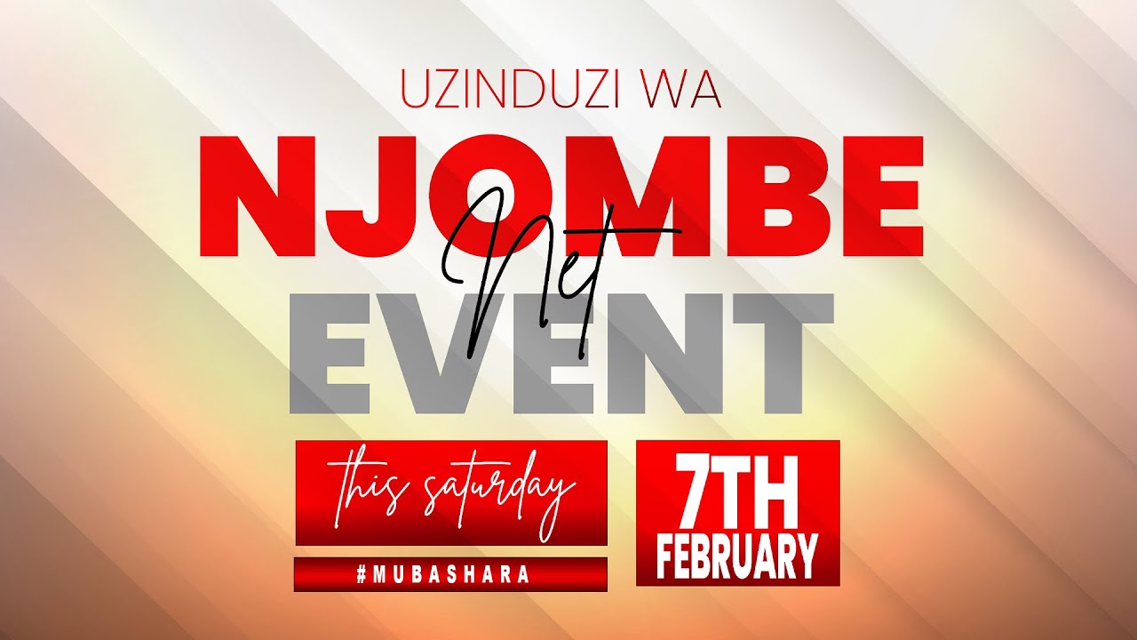 🔴 🅻🅸🆅🅴 UZINDUZI WA NJOMBE NET EVENT NJOMBE