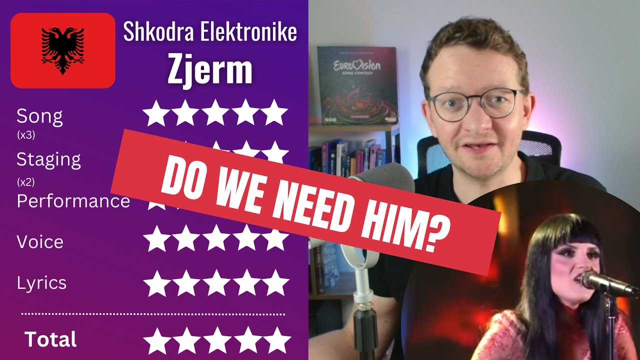 RATING Zjerm by Shkodra Elektronike - ALBANIA EUROVISION 2025