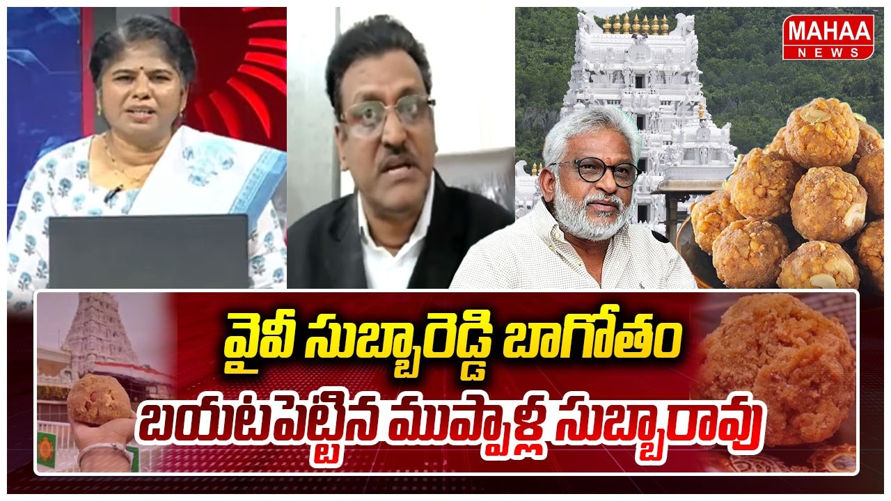 వైవీ సుబ్బారెడ్డి బాగోతం బయటపెట్టిన ముప్పాళ్ల సుబ్బారావు Muppalla Subbarao Comments On YV Subbareddy