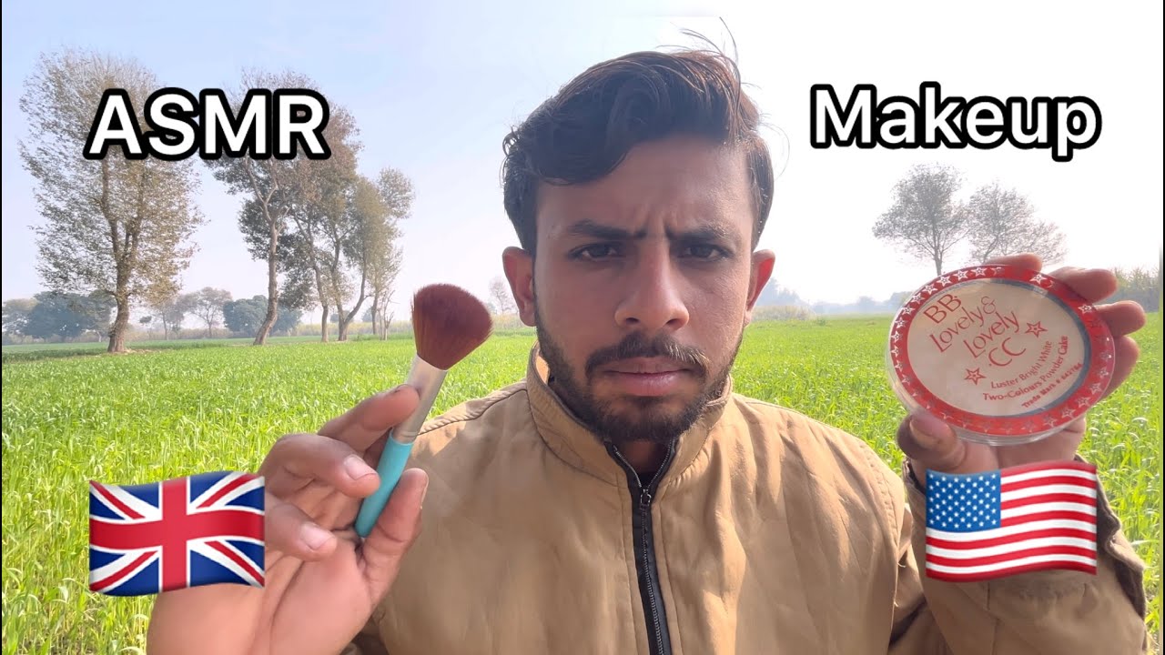 ASMR Fast and Aggressive Makeup Application 💄