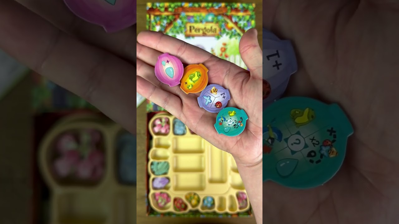 🐝🌷Pergola | Board Game | Unboxing🌷🐝 #boardgame #boardgameunboxing #boardgames #games #unboxing