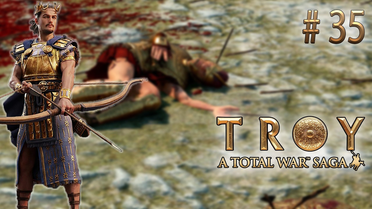 Просчет ахейцев. TW Saga: Troy. Парис (Легенда) # 35