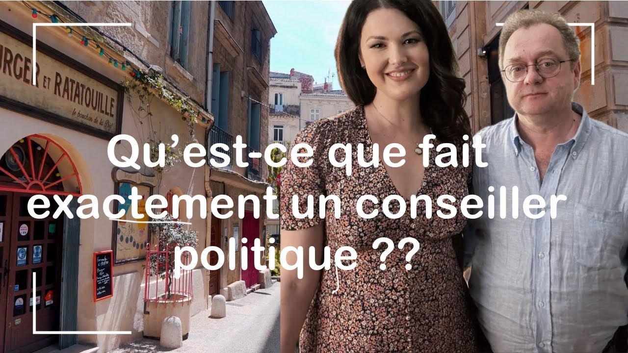 Qu’est-ce que fait exactement un conseiller politique ?