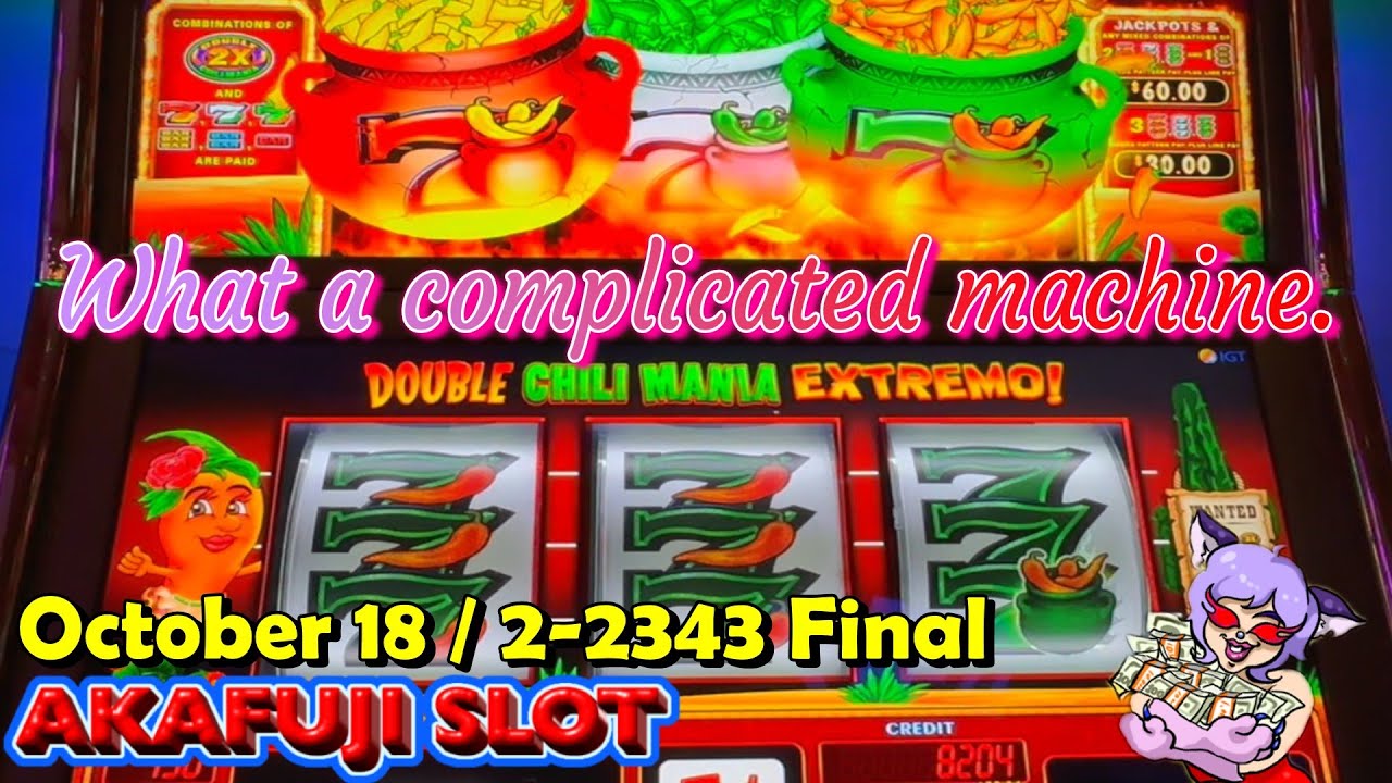 DOUBLE CHILI MANIA Slot Machine @BARONA CASINO