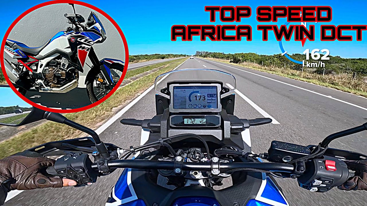 MEU TOP SPEED HONDA ÁFRICA TWIN DCT 2024