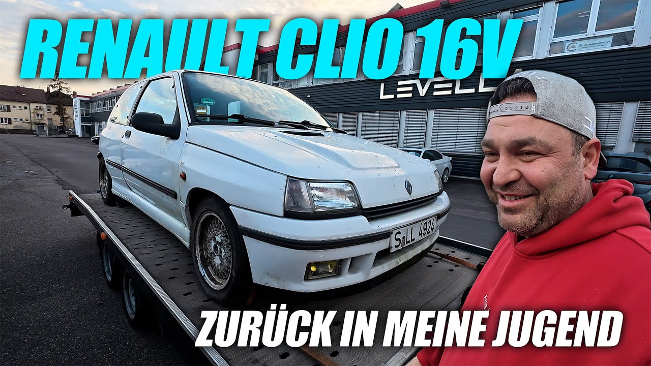 Ein ganz besonderer Neuzugang! - Renault Clio 16V - Zurück in meine Jugend
