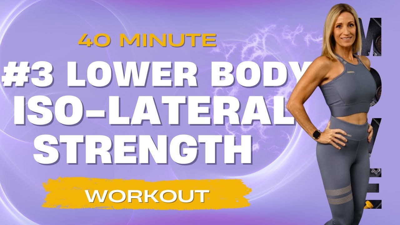 42 Minute Lower Body Iso Lateral Workout #3