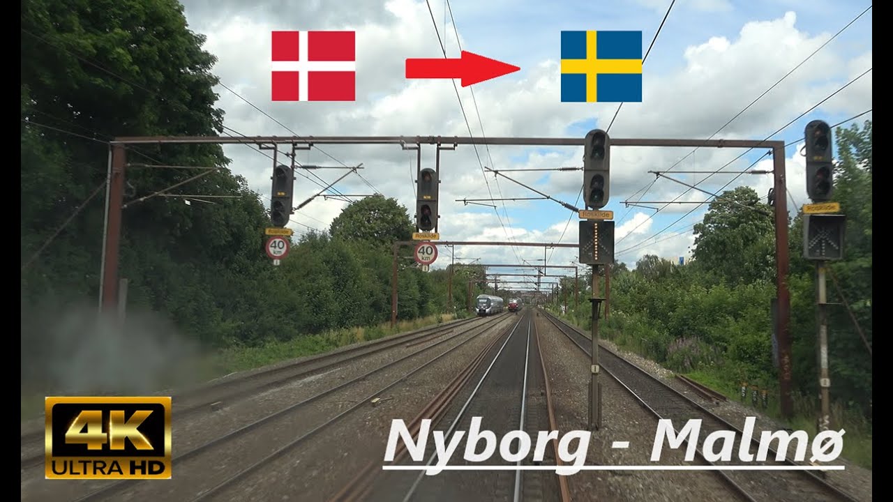 Führerstandsmitfahrt Dänemark/Schweden: Nyborg - Malmö G