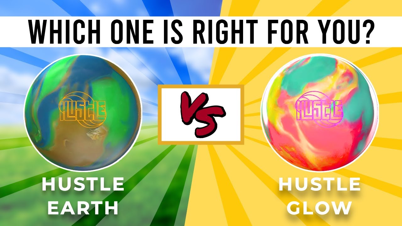 Roto Grip Hustle Earth versus Hustle Glow // Ball Review