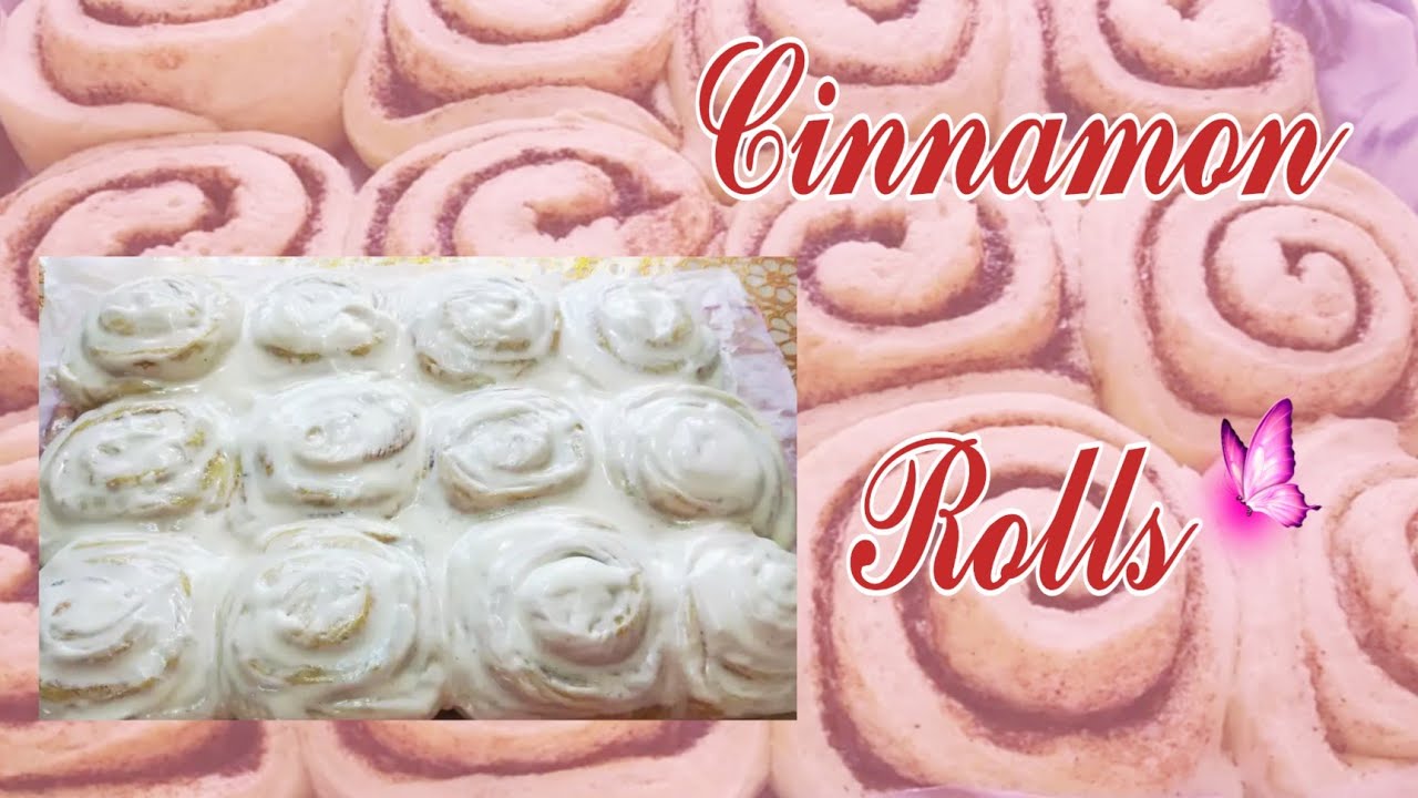 CINNAMON ROLLS WITH LEMON CONDENSED MILK FROSTING/ TJK/ TEACHER J KITCHEN