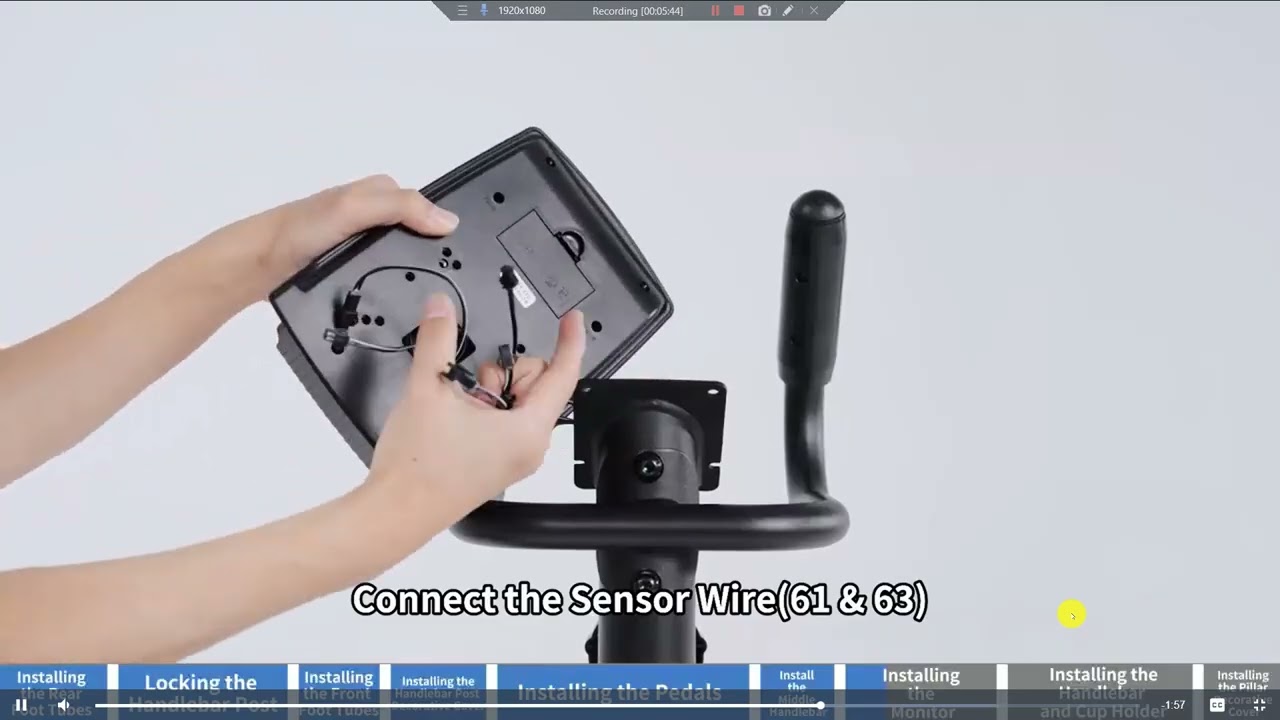 Merach Elliptical Machine INSTRUCTIONS TO PUT TOGEHER 