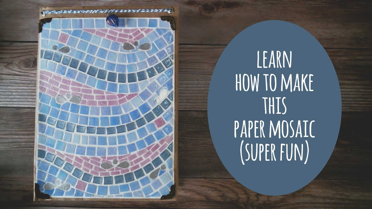 Paper Mosaic Book Cover