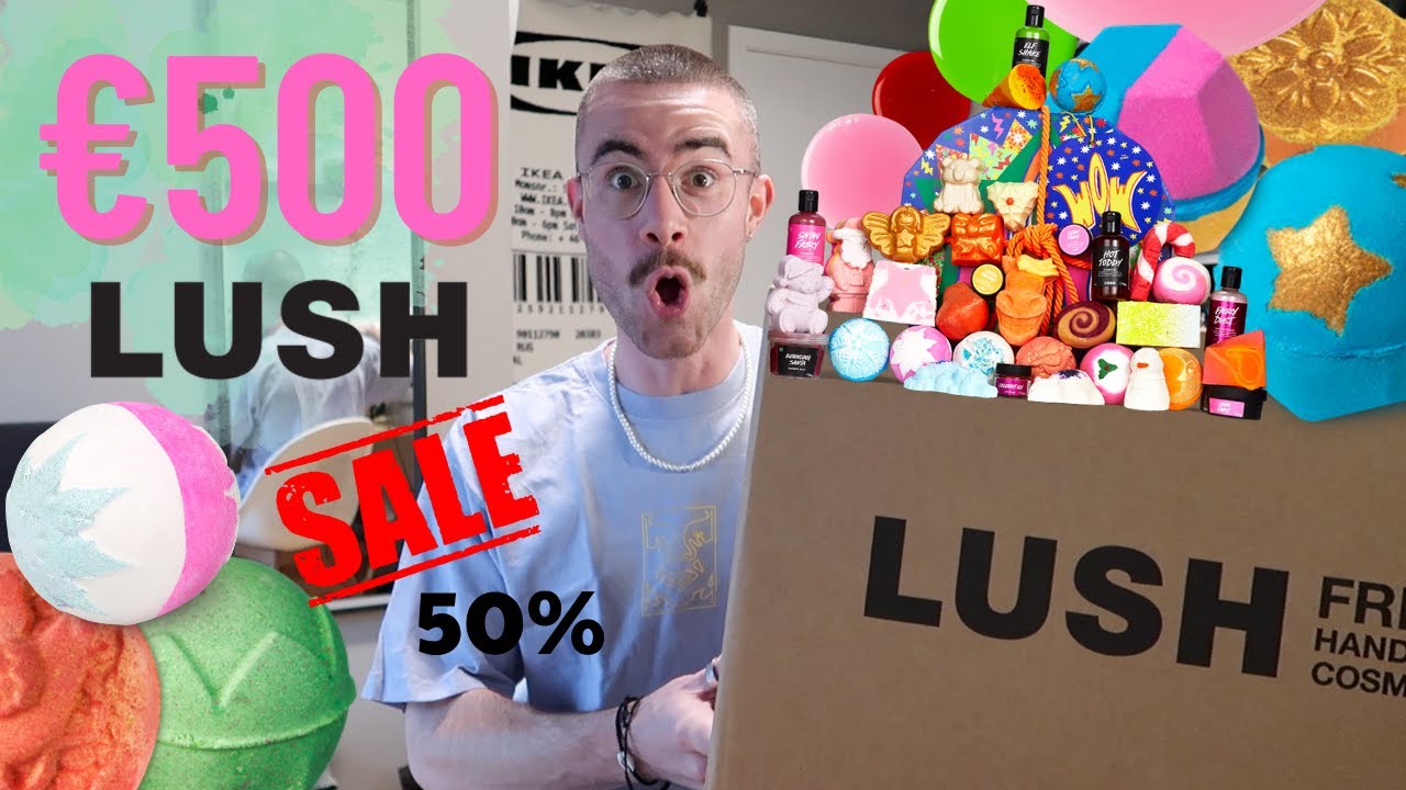 LUSH KERST SALE 2023 (€500!)