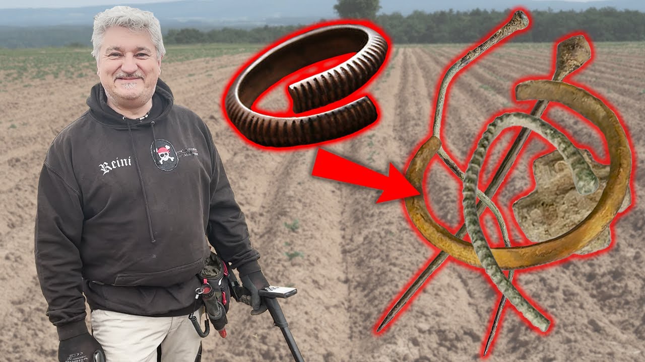 Sondeln Ein sensationeller Fund jagt den nächsten Gräberfeld/Siedlung entdeckt‼️ | Edelweiß Sondler