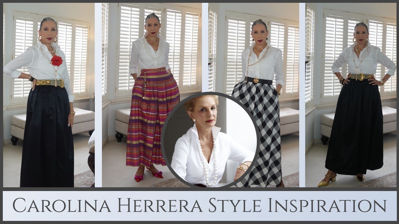 Get Inspired By Carolina Herrera's Iconic Style