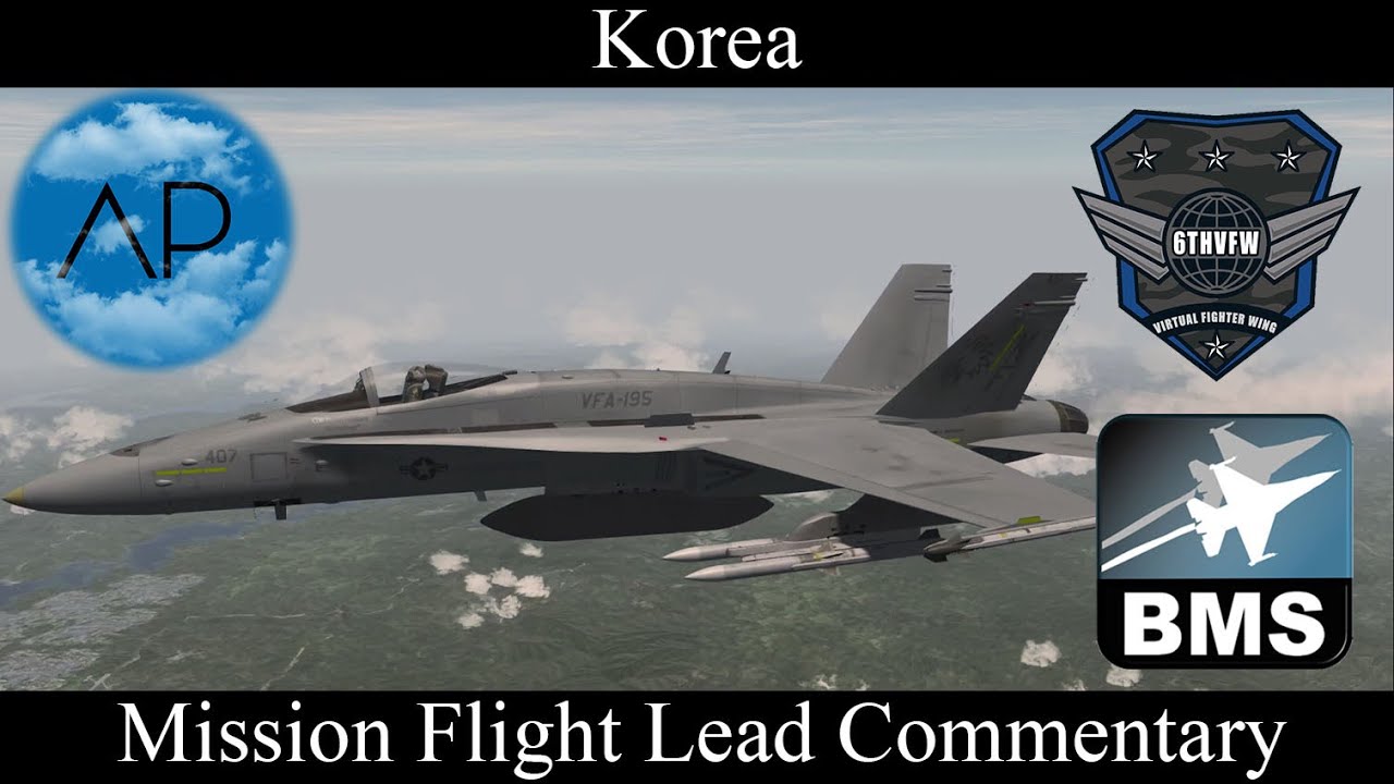 Falcon BMS 4.35 - 669VFS - In the mind of the Flight Lead F/A-18C