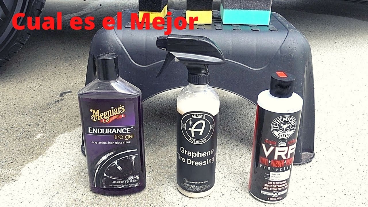 Que Abrillantador Trabaja Mejor? Adam's, Chemical Guys, Meguiar's