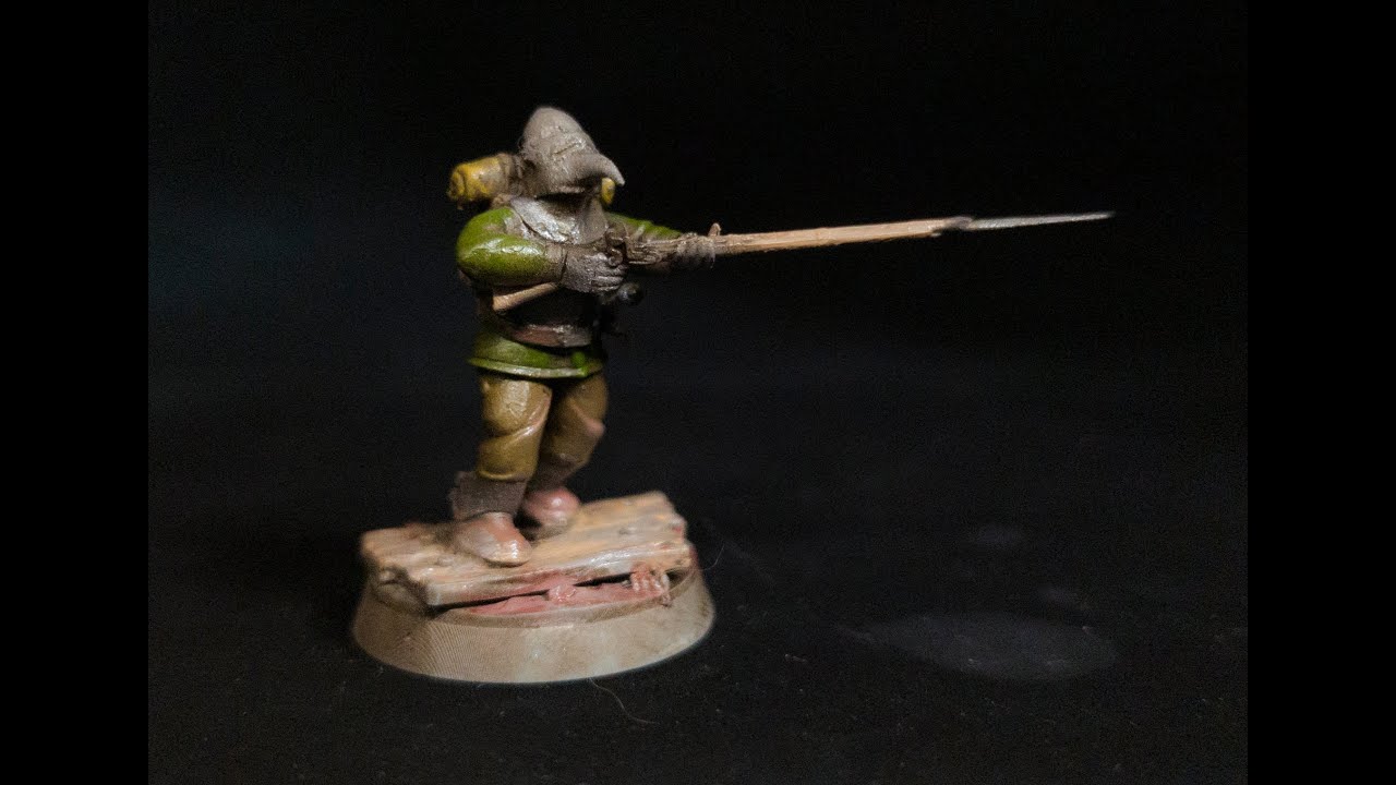 Speed Painting in Oil - 20 Minute Turnip 28 Rifflemen