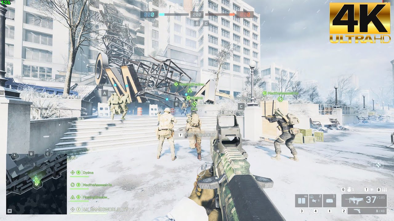 Battlefield 6 ➤ Domination - Multiplayer Gameplay 4K60FPS (PC UHD)