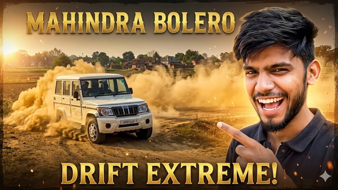 20 years old Mahindra Bolero (shocked me!)￼