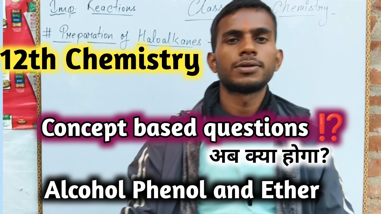 Alcohol phenol and ether important questions viral question class 12 chemistry 