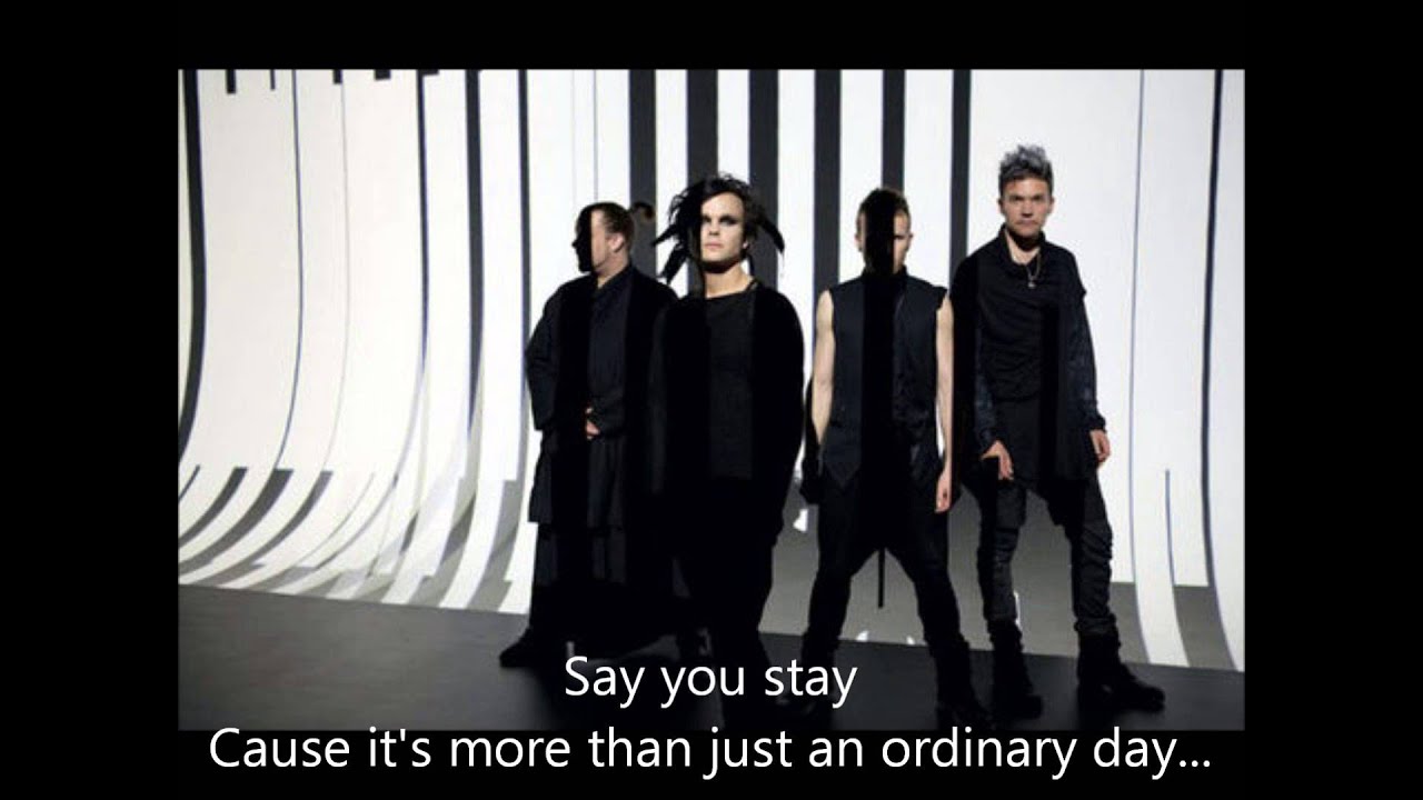 I'm a mess (Piano) - The Rasmus (lyrics)