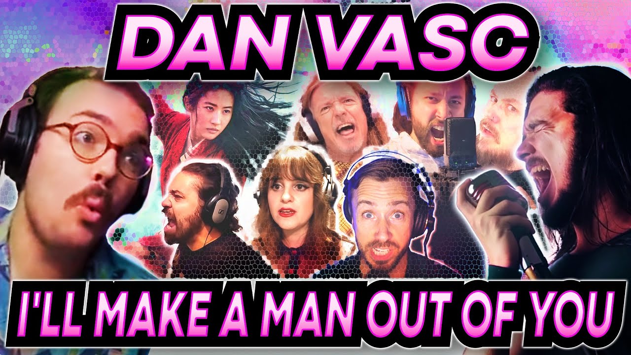 Twitch Vocal Coach Reacts to I'll Make a Man Out of You sung by Dan Vasc