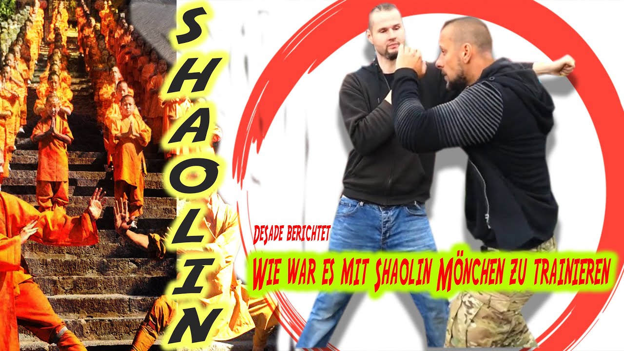 Training mit den Shaolin Mönchen - Mindset Friday mit DeSade