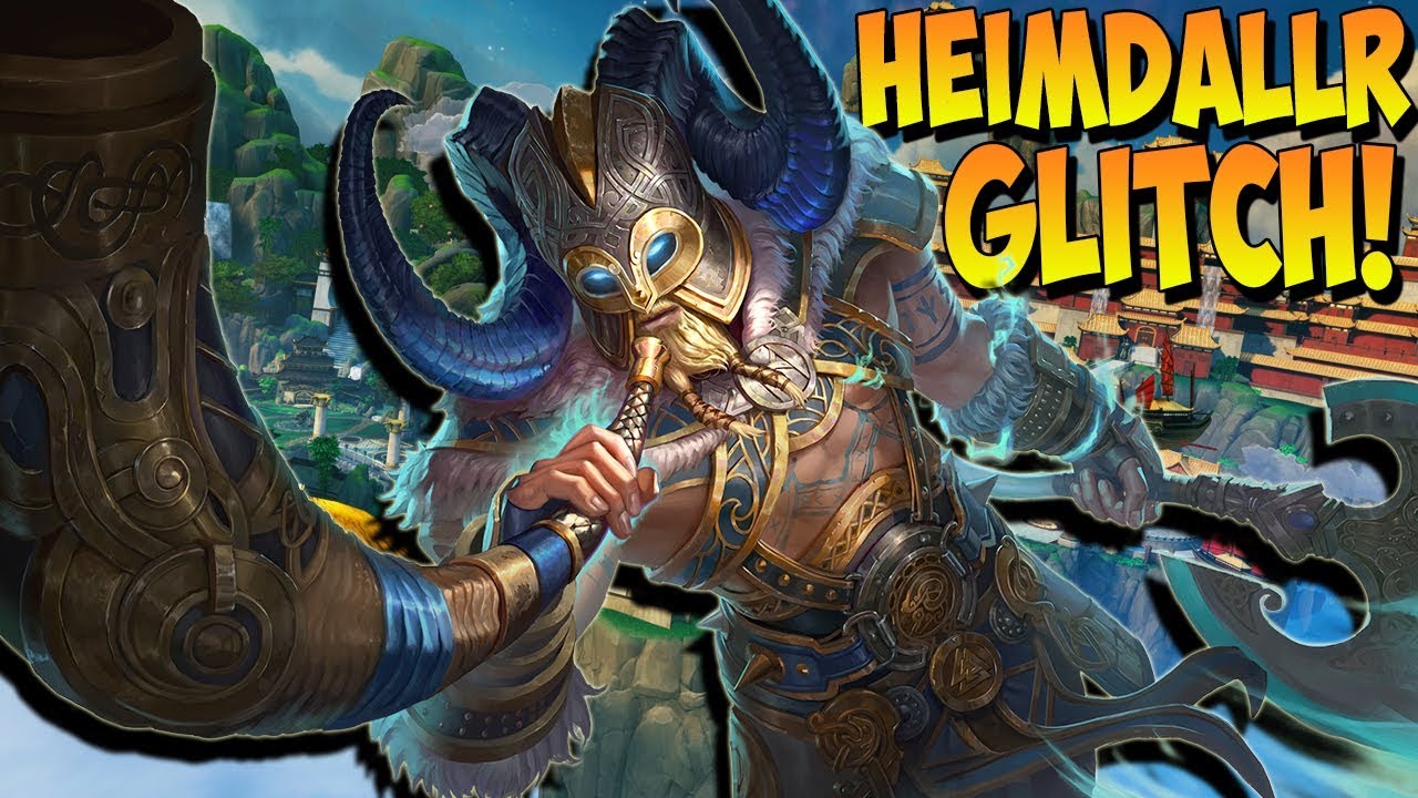 HEIMDALLR BUG! HYDRA'S PROC ON EVERY SINGLE AUTO! +CRIT! - SMITE Heimdallr Gameplay