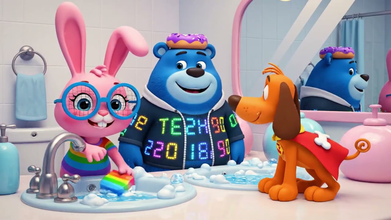 🔺 Singing Shapes – Fun Kids Song to Learn Shapes & Geometry Basics | Giggle Notes Ruby 🎶🟣