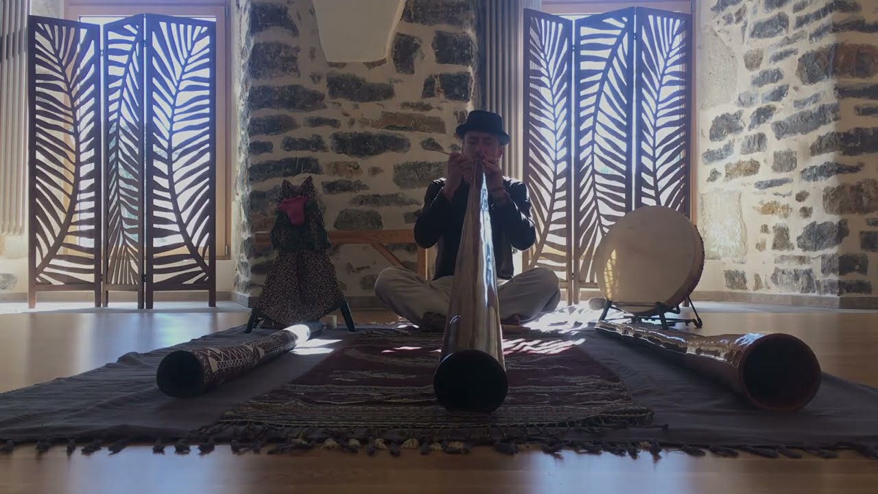 Forest (extrait) - Shin - Didgeridoo & Chant - Steve Lô (privilégier casque ou enceintes)