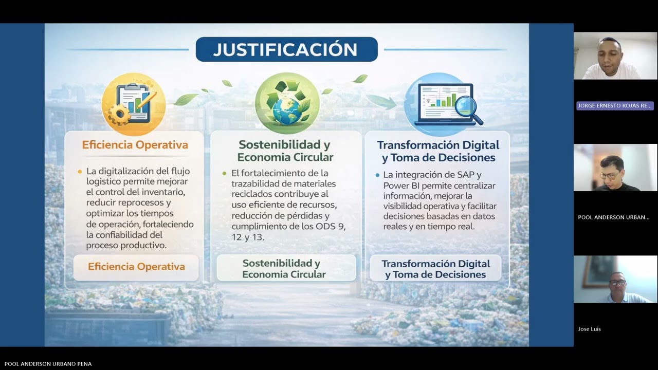 Optimización del flujo logístico y trazabilidad de materiales reciclados mediante herramientas digit