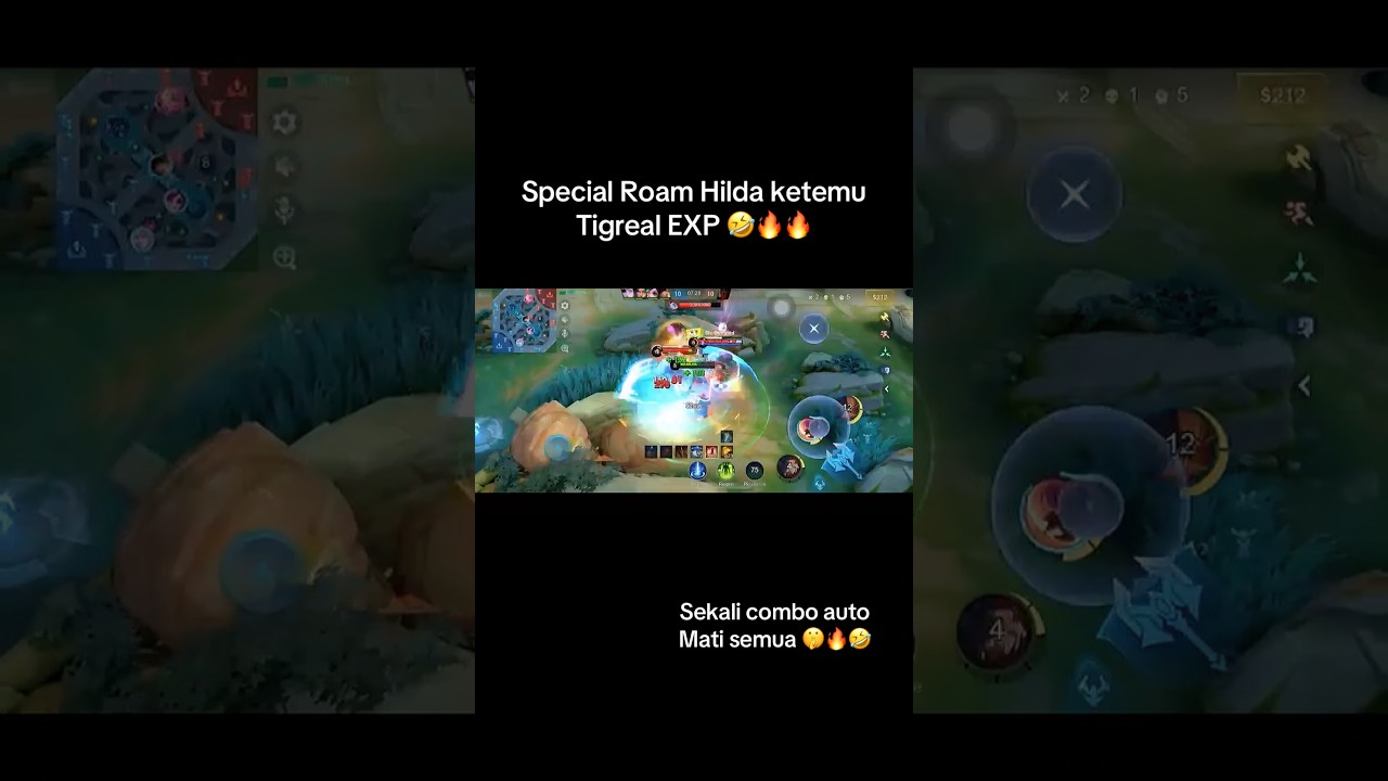 Special ketemu Tigreal EXP auto combo dengan Hilda 🤫🤣🔥 