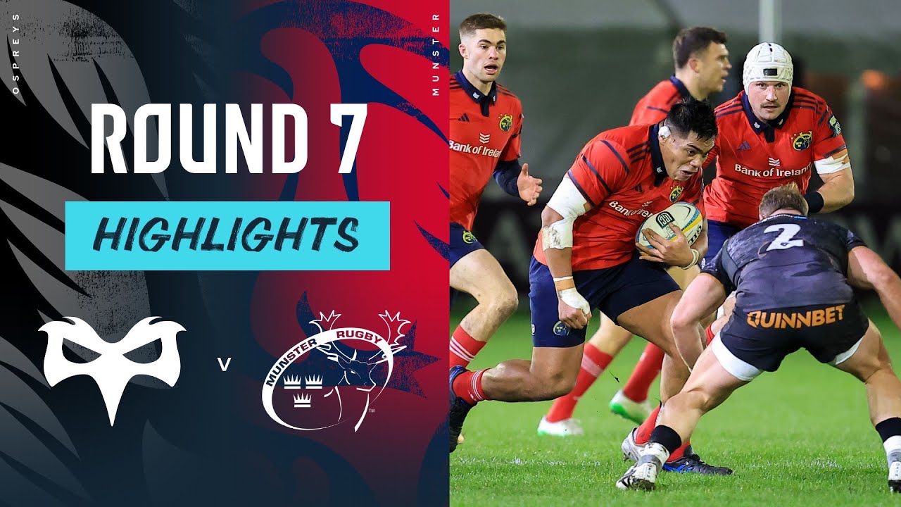 Ospreys v Munster | Highlights | Round 7 | URC 2025/26