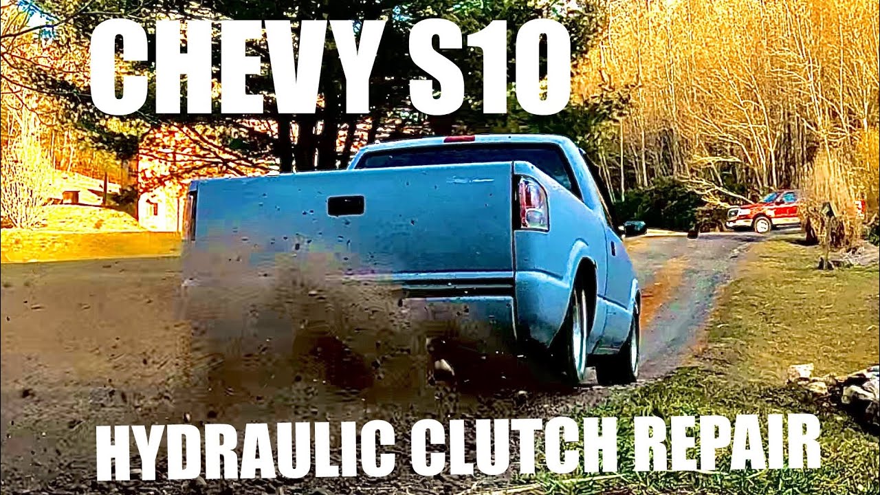 Chevy S10 Hydraulic Clutch Repair/ Master Cylinder and Slave Cylinder Replacement