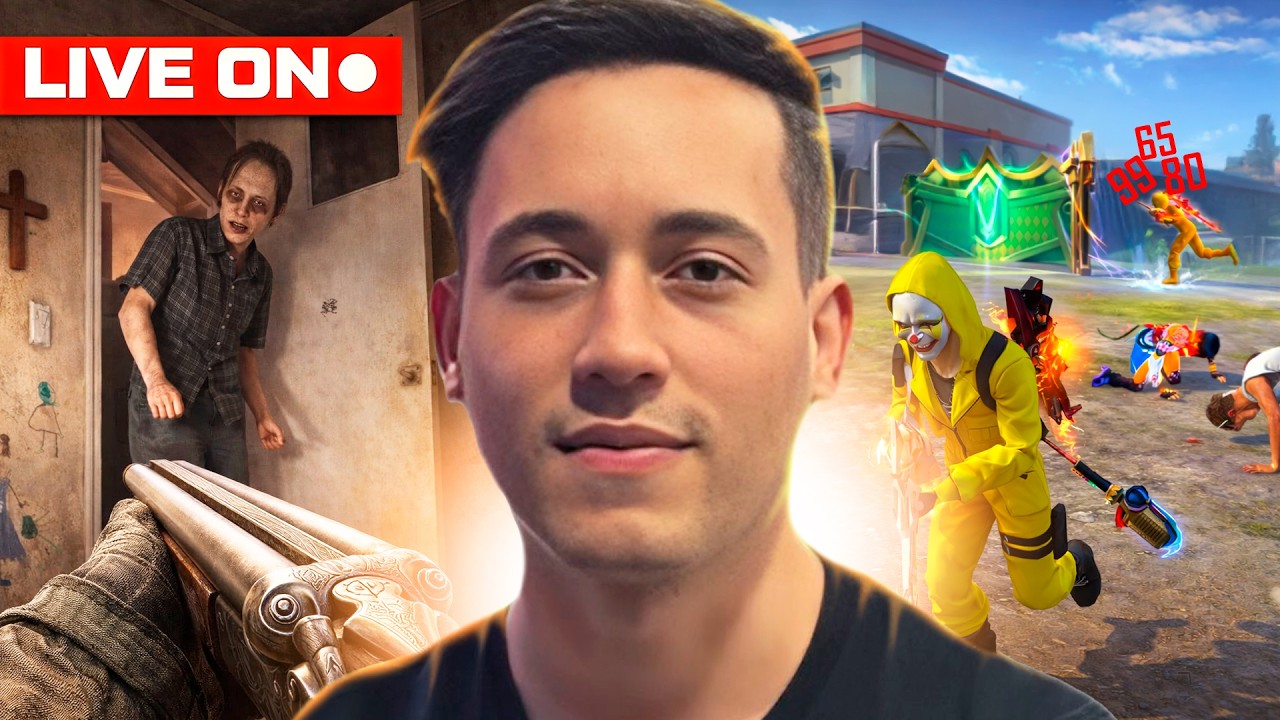 105 MIL KILLS NA RANK DESAFIANTE 🔴 FREE FIRE AO VIVO 🔴 LEVELUP FF MOBILE