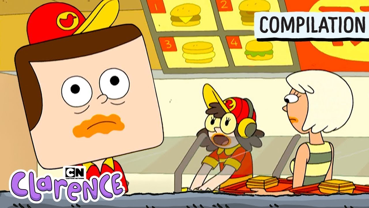Clarence’s School Got Taken Over by Chicken Nuggets | Compilation | Clarence | Cartoon Network