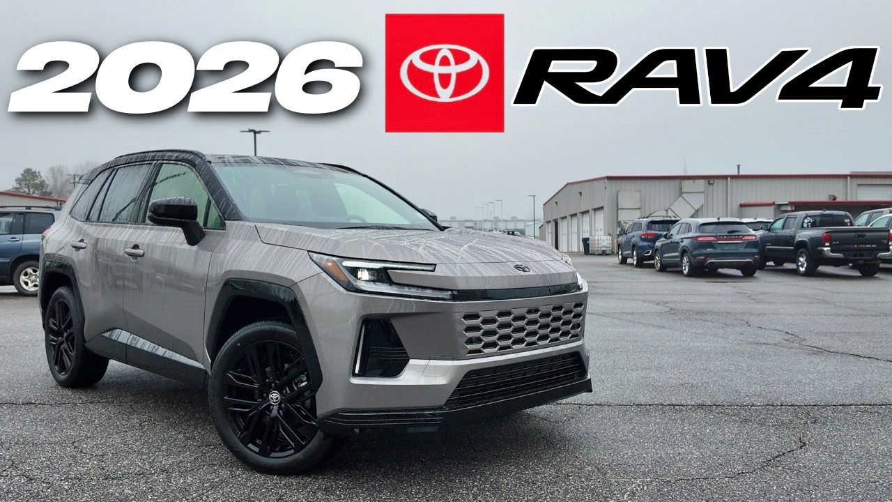 RAV4 XSE 2026: Гибридный внедорожник, который все хотят прямо сейчас