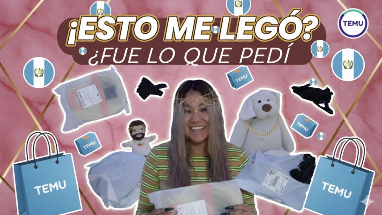Pidiendo en Temu GUATEMALA 🇬🇹