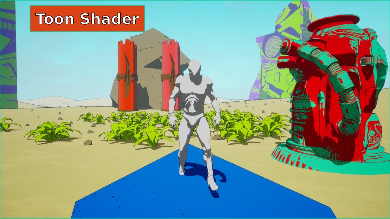 Toon Shader и Custom Shadow — Учебник постобработки UE4 [Действительно для UE5]