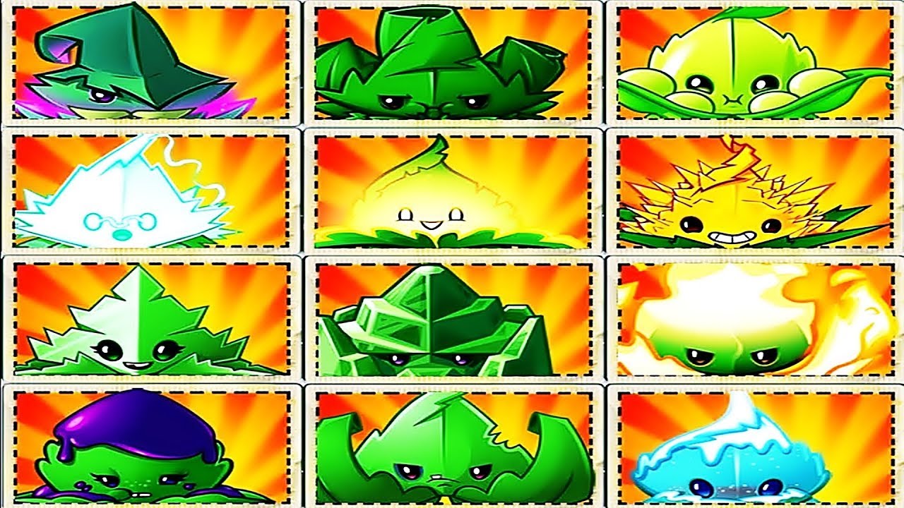All Mint PvZ2 Max level Power-up in Plants vs Zombies 2: Gameplay 2018