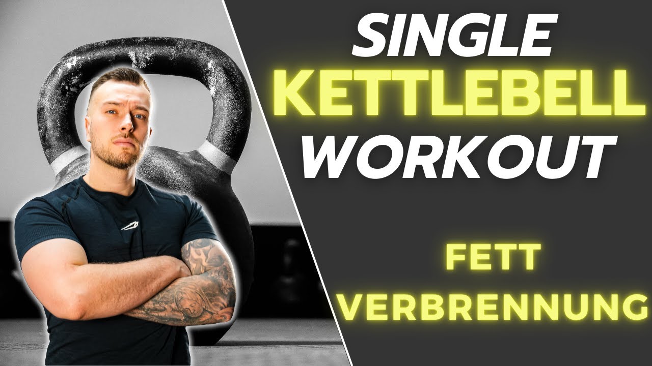 Fett verbrennen nach Weihnachten - Kettlebell Workout für Anfänger