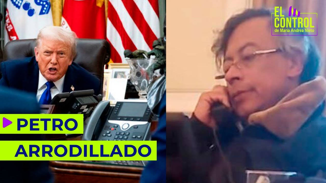 ARREPENTIDO: Petro se DOBLEGA a la voluntad de Trump | 