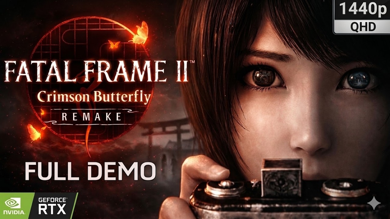 FATAL FRAME II: Crimson Butterfly REMAKE Demo Full Playthrough