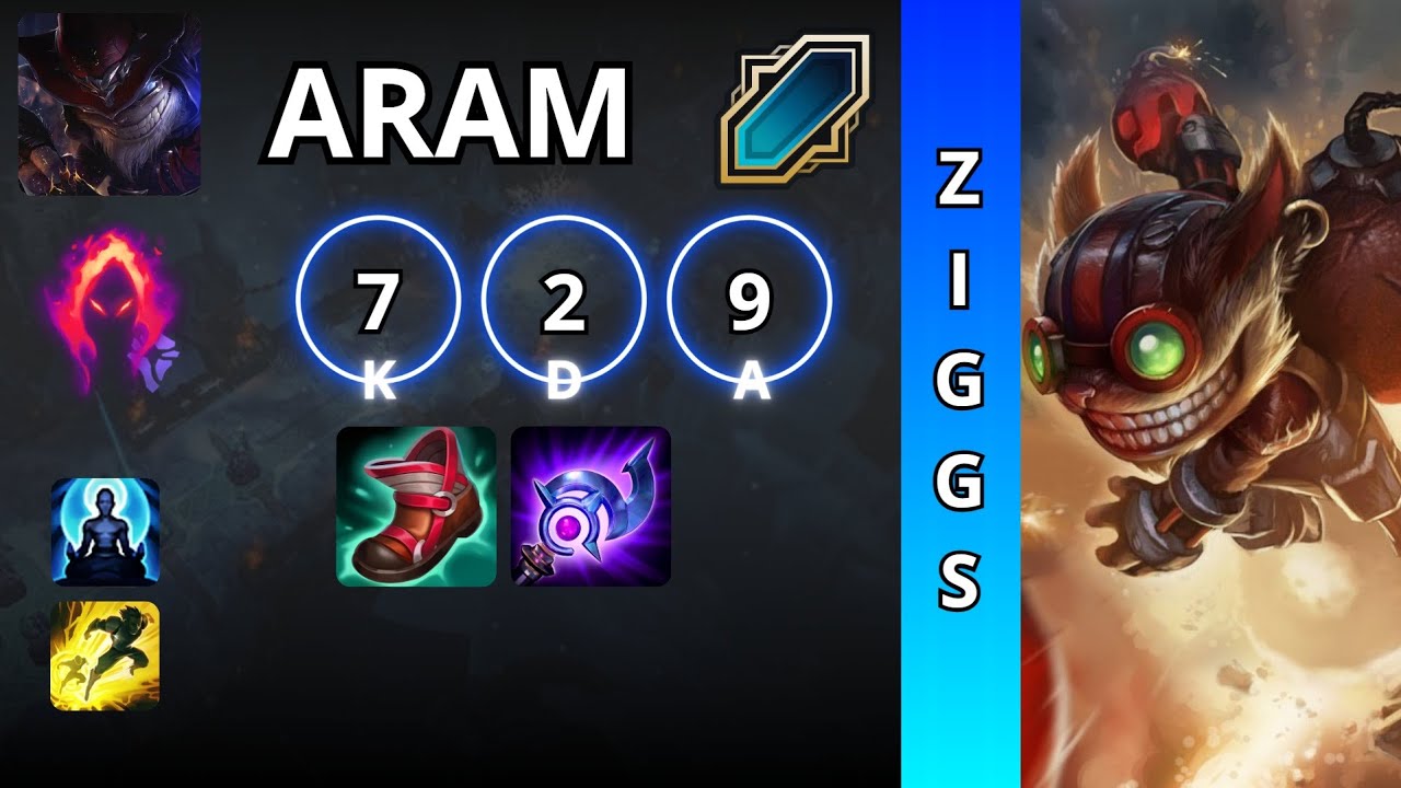 💣 Ziggs ARAM Gameplay – Relentless Bomb Spam & Zone Control | League of Legends