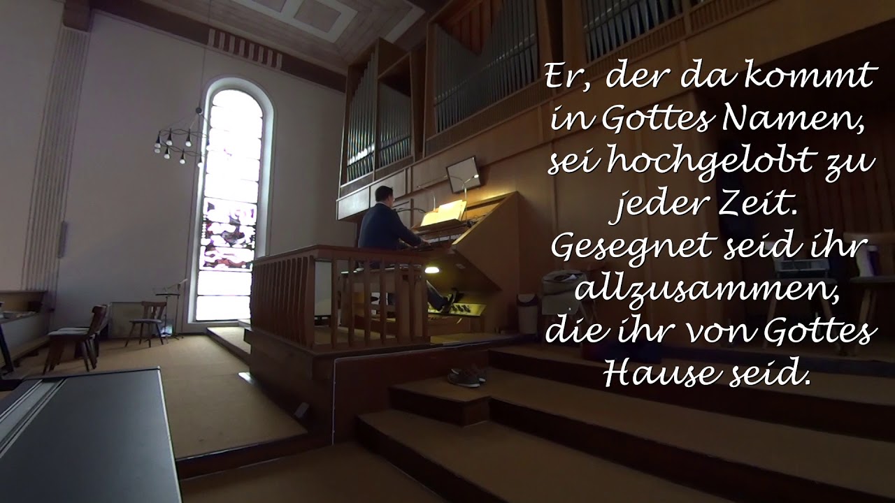 Gotteslob 385 - Nun saget Dank und lobt den Herren + Nachspiel